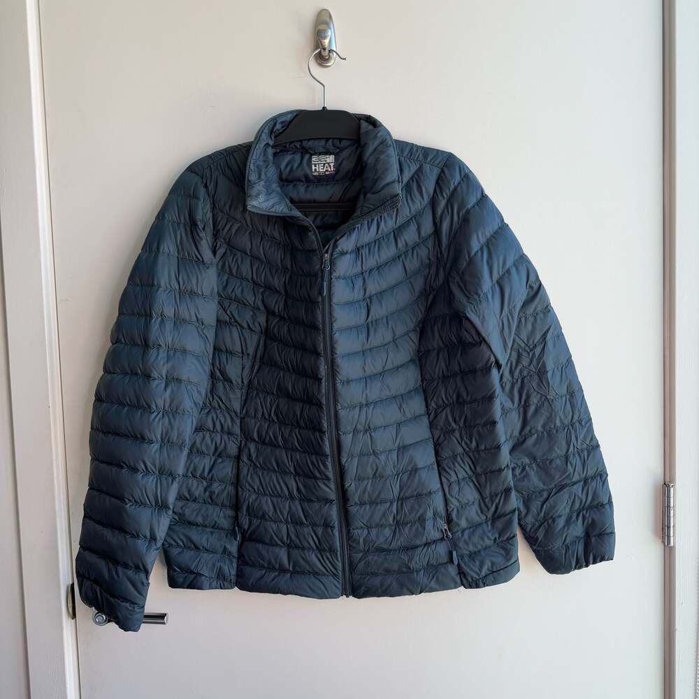 32 Degrees Heat Lightweight Quilted Puffer Jacket Size L
